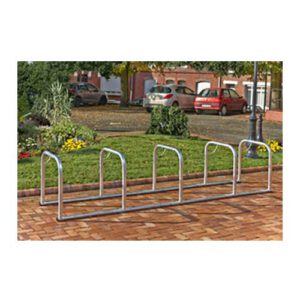 Velosipēdu statīvs 10 velosipēdiem (U-veida) [MOT]