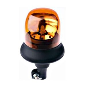 Rotējoša bākuguns uz elastīga turētāja