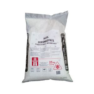Ceļu kaisāmais sāls, 25kg maiss (atkarībā no apjoma atlaides līdz -30%)