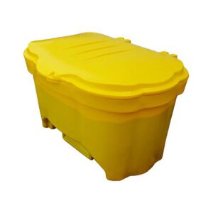 Smilts/sāls plastmasas konteiners (dzeltens), 400l