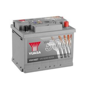 Akumulators YUASA YBX5027, 62Ah, 620A