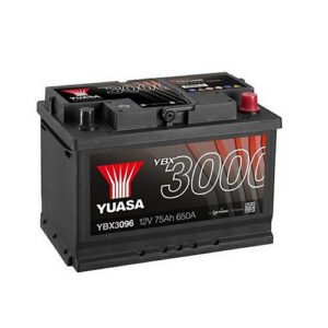 Akumulators YUASA YBX3096, 75Ah, 650A