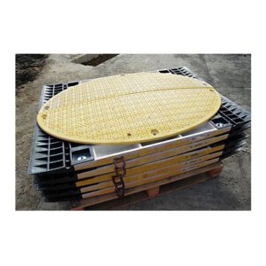 Ceļa plāksnes beigu elements, 1500x500mm, dzeltens