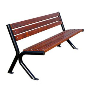 Atpūtas soliņš ar atzveltni, 150cm (ar 7 dēļiem)