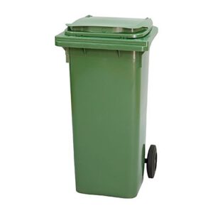 Plastmasas atkritumu konteiners uz 2 riteņiem, 120l