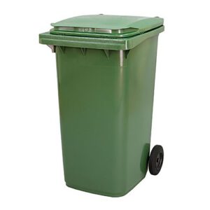 Plastmasas atkritumu konteiners uz 2 riteņiem, 240l