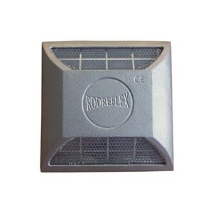 Ceļa atstarotājs 105x105mm, balts/balts