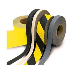 Pašlīmējoša lenta ar pretslīdēšanas pārklājumu, pelēka, 25mm x 18,3m