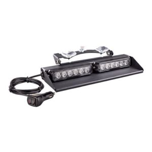 2 moduļu LED (6LEDx2) brīdinājuma gaisma - stiprināma pie loga