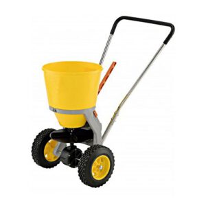 Smilts/sāls kaisītājs uz 2 riteņiem, 20L (bez kaisīšanas platuma ierobežotāja) [CE]