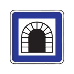 Norādījuma zīme Nr.544/Tunelis, 700x700mm, 2. atstarošanas klase