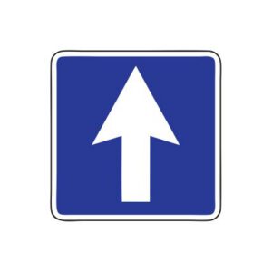 Norādījuma zīme Nr.501/Vienvirziena ceļš, 700x700mm, 2. atstarošanas klase