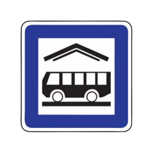 Servisa zīme Nr.625/Autoosta, 700x1050mm, 2. atstarošanas klase