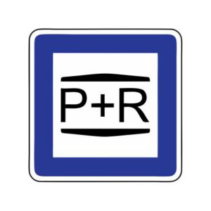 Servisa zīme Nr.604/Stāvparks, 700x700mm, 2. atstarošanas klase