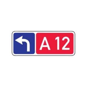 Nr.744/Ceļa numurs un virziens, 950x350mm, 1. atstarošanas klase