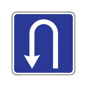 Nr.723/Apgriešanās vieta, 700x700mm, 1. atstarošanas klase