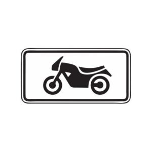 Papildzīme Nr.823/Transportlīdzekļa veids, 700x350mm, 1. atstarošanas klase