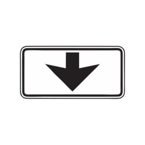 Papildzīme Nr.817/Braukšanas josla, 600x300mm, 2. atstarošanas klase