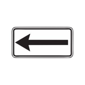 Papildzīme Nr.814/Darbības virziens, 700x350mm, 2. atstarošanas klase