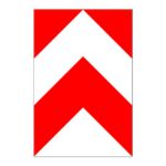 Vertikālais apzīmējums Nr.905, 500x750mm, 2. atstarošanas klase