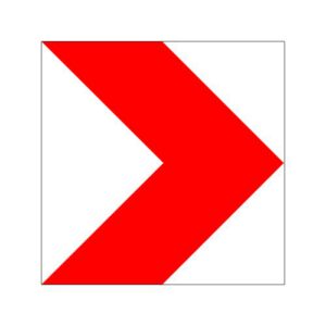 Vertikālais apzīmējums Nr.903, 500x500mm, 2. atstarošanas klase