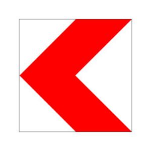 Vertikālais apzīmējums Nr.901, 500x500mm, 2. atstarošanas klase