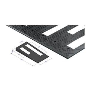 Ceļa uzbrauktuves (rampas) labais elements, 500x1000mm [GH]