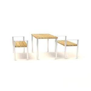 Galds ar 2 soliem (komplekts), Nr.32