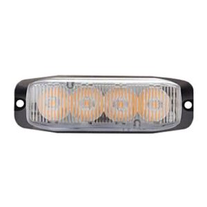 4 LED brīdinājuma gaisma ar REG65 (ar alumīnija pamatni)