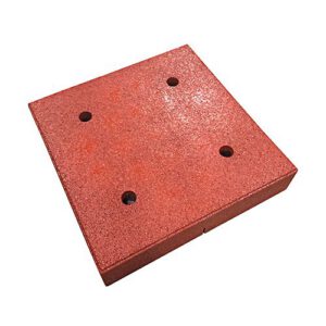 Drošības salas vidējais (vidējais) elements 500x500x100mm, gumijas [GH]