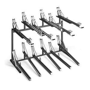 Divlīmeņu velosipēdu statīvs, 265cm