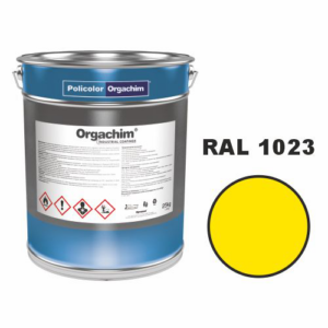 Ceļu marķējamā krāsa CITY, intensīvai satiksmei, dzeltena (25kg spainis)