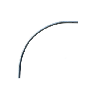 Pagarinājums-konsole ar R (rādiusu), 1,5m, bez savienojuma