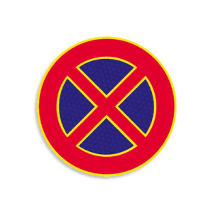 Stiklašķiedras ceļa zīme Nr. 326, d.600mm, 1. atstarošanas klase