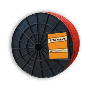 PP-Multi pīta sarkana virve spolē., d4mmx500m