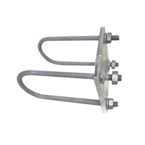 U-veida stiprinājums kvadrātcaurulēm (UM10), 100X100mm