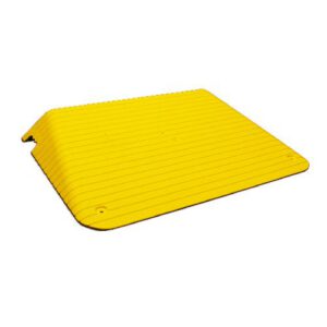 Pagaidu PVC uzbrauktuve (rampa), 900x580x100mm (dzeltena) [MEL]