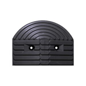 Ātruma slāpētāja H55 (guļošā policista) beigu elements, 260x355x55mm (melns) [GH]