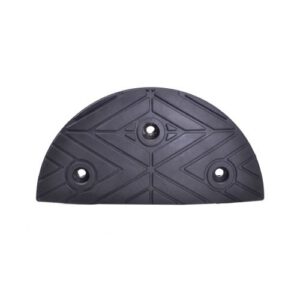 Ātruma slāpētāja H50 (guļošā policista) nobeiguma elements, 400x200x50mm (melns) [GH]