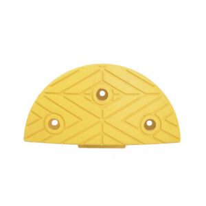 Ātruma slāpētāja H75 (guļošā policista) beigu elements, 400x200x75mm (dzeltens) [GH]