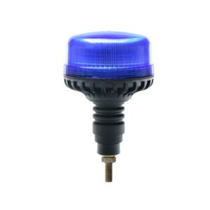 LED bākuguns uz 1 skrūvi un turētāju, R65 (36W), zila