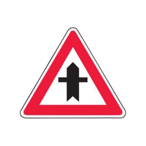 Priekšrocības zīme Nr.203/Krustojums ar mazāk svarīgu ceļus, 1200x1200mm, 1. atstarošanas klase