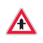 Priekšrocības zīme Nr.203/Krustojums ar mazāk svarīgu ceļu, 1200x1200mm, 2. atstarošanas klase