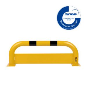 Metāla aizsargbarjera ar aizsargplāksni apakšā (krāsota), 350x1000mm [DAN]