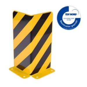 Metāla aizsargbarjera L-tipa 180x180x400mm [DAN]