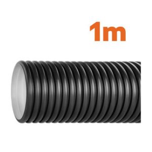 PP dubultsienu caurteka bez uzmavas, 300/339mm, klase SN8 (garums 6m; cena par metru)