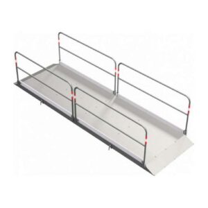 Tiltiņš tranšeju pārejām (metāla/alumīnija), 1,3x4m