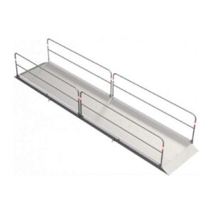 Tiltiņš tranšeju pārejām (metāla/alumīnija), 1,3x6m