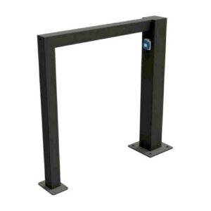 Velosipēdu statīvs 1 elektro-velosipēdam bez slēdzamas uzlādes kastes (karsti cinkots un krāsots) [SCH]