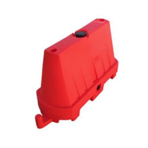 Plastmasas barjera, h=600mm (sarkana) [TEK]